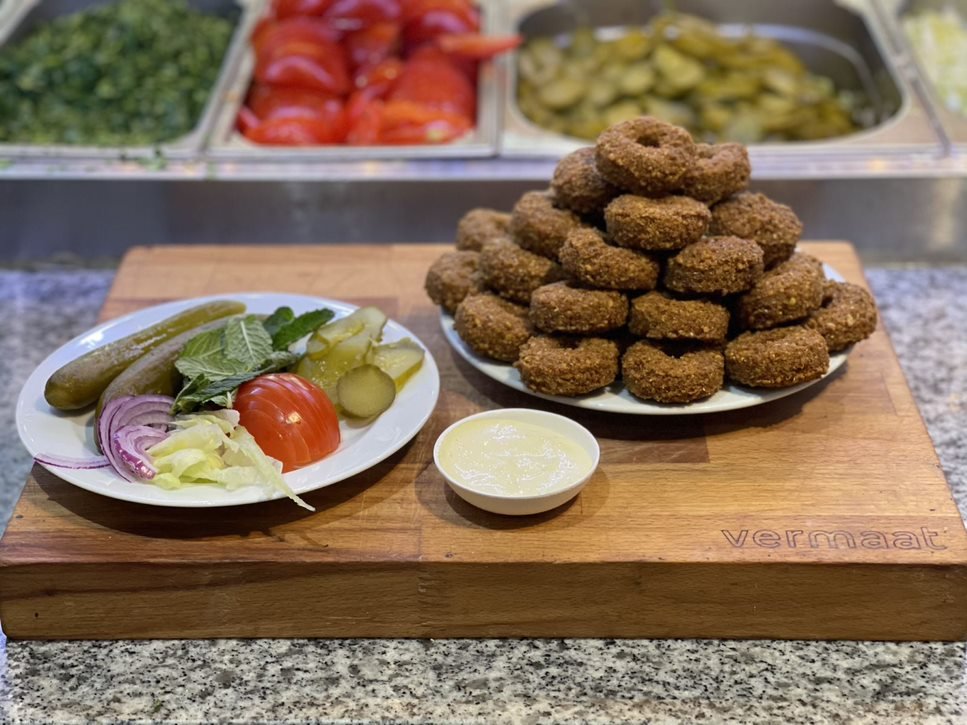 Sesam falafel